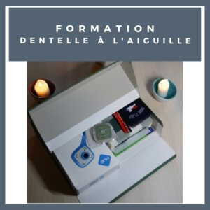 Formation en distanciel : dentelle à l'aiguille