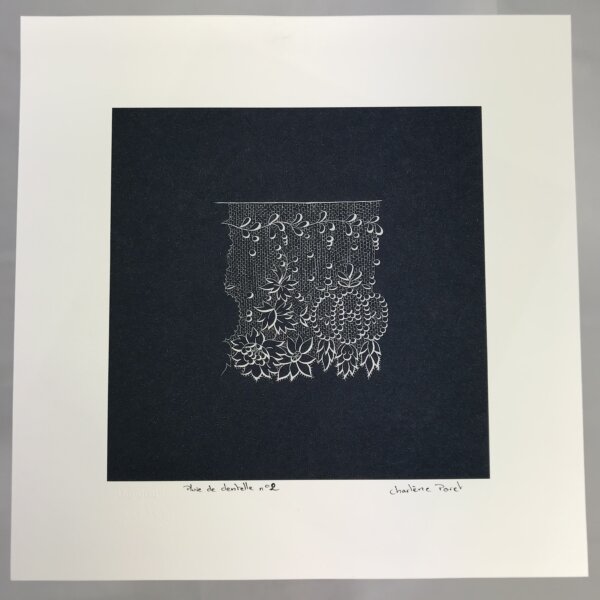 ESTAMPE : Pluie de dentelle – Image 3