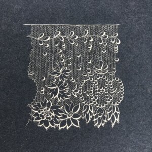 ESTAMPE : Pluie de dentelle