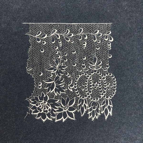 ESTAMPE : Pluie de dentelle