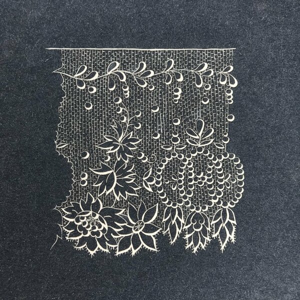 ESTAMPE : Pluie de dentelle
