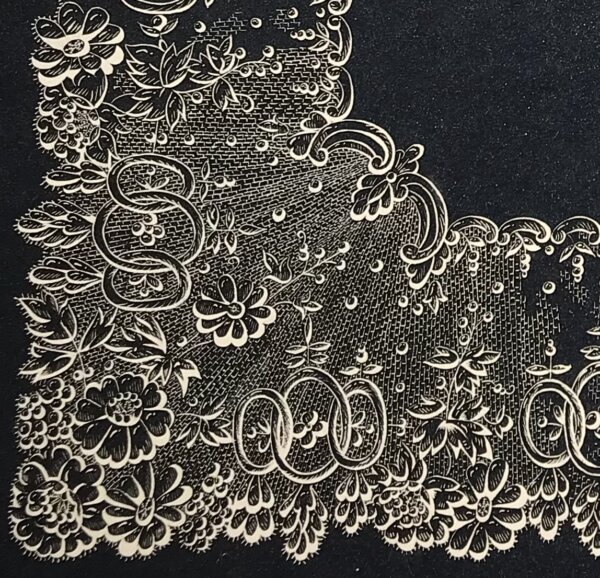 ESTAMPE : Noce se dentelle