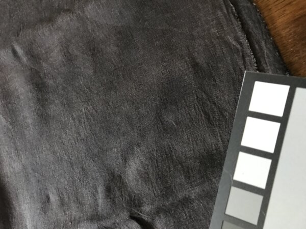 Voile de lin 90g/m2 - 90 x 145 cm - Noir reine des près – Image 2